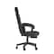 Flash Furniture Black LeatherSoft Gaming Chair with Skater Wheels CH-00288-BK-BK-RLB-GG - alternate 6